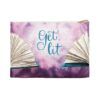Get Lit Zipper Pouch — Book Pun Pencil or Cosmetic Bag