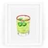 Spicy Margarita Watercolor Giclee Print — 5x7, 8x10, or 11x14 Jalapeño Cocktail Art