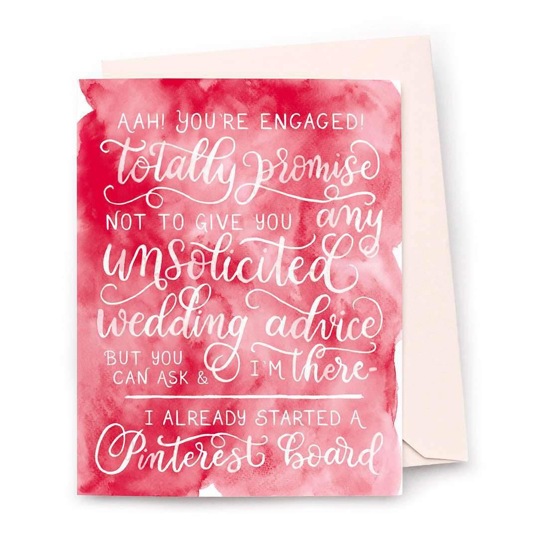 Pinterest Board Card — Congratulations Engagement Card ...