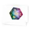 Rainbow Die Mini Cards, Set of 6 — Watercolor Lettered Mini Notes for Gifts, Bouquets, Etc