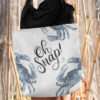 Crabs All Over Tote Bag with Gusset — Oh Snap! Tote Bag