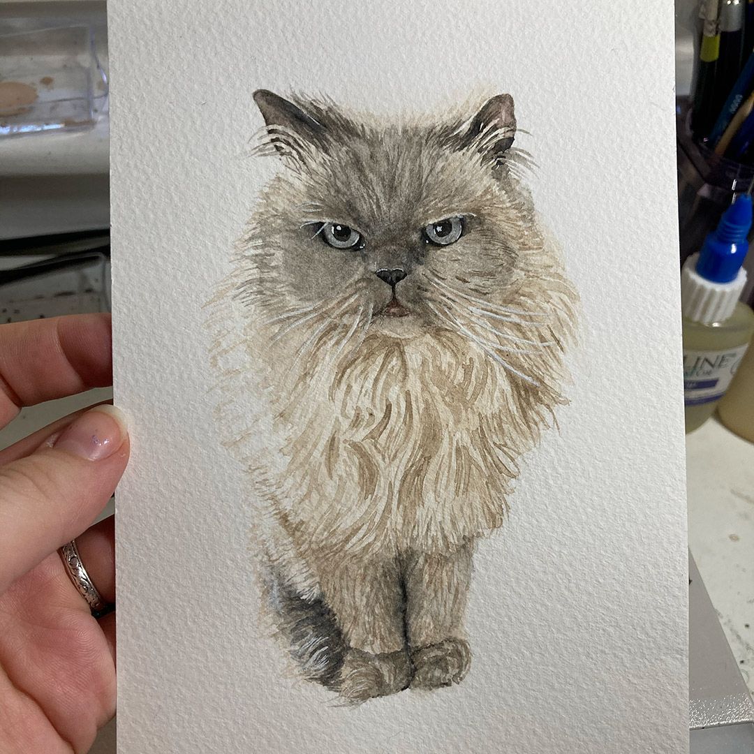 Gift Certificate for an 8x10 Custom Watercolor Painting