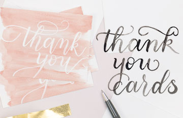 Thank you cards by CharmCat