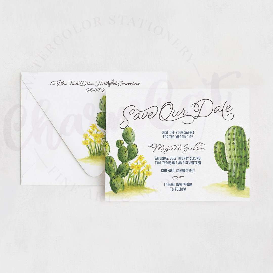 Southwest Cactus | Retirement Card